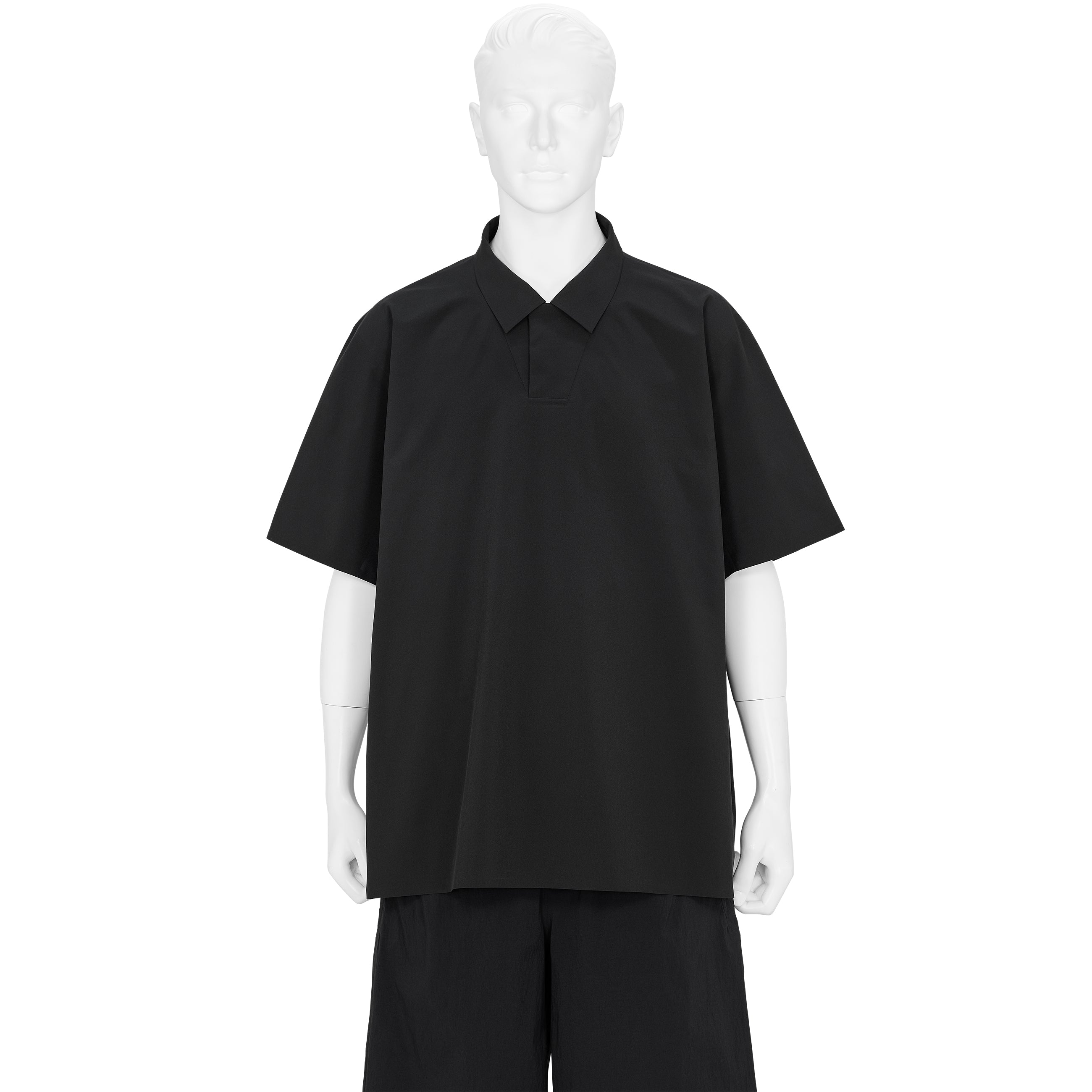 DROMOS TECH POLO BLACK - ARC'TERYX VEILANCE(アークテリクス
