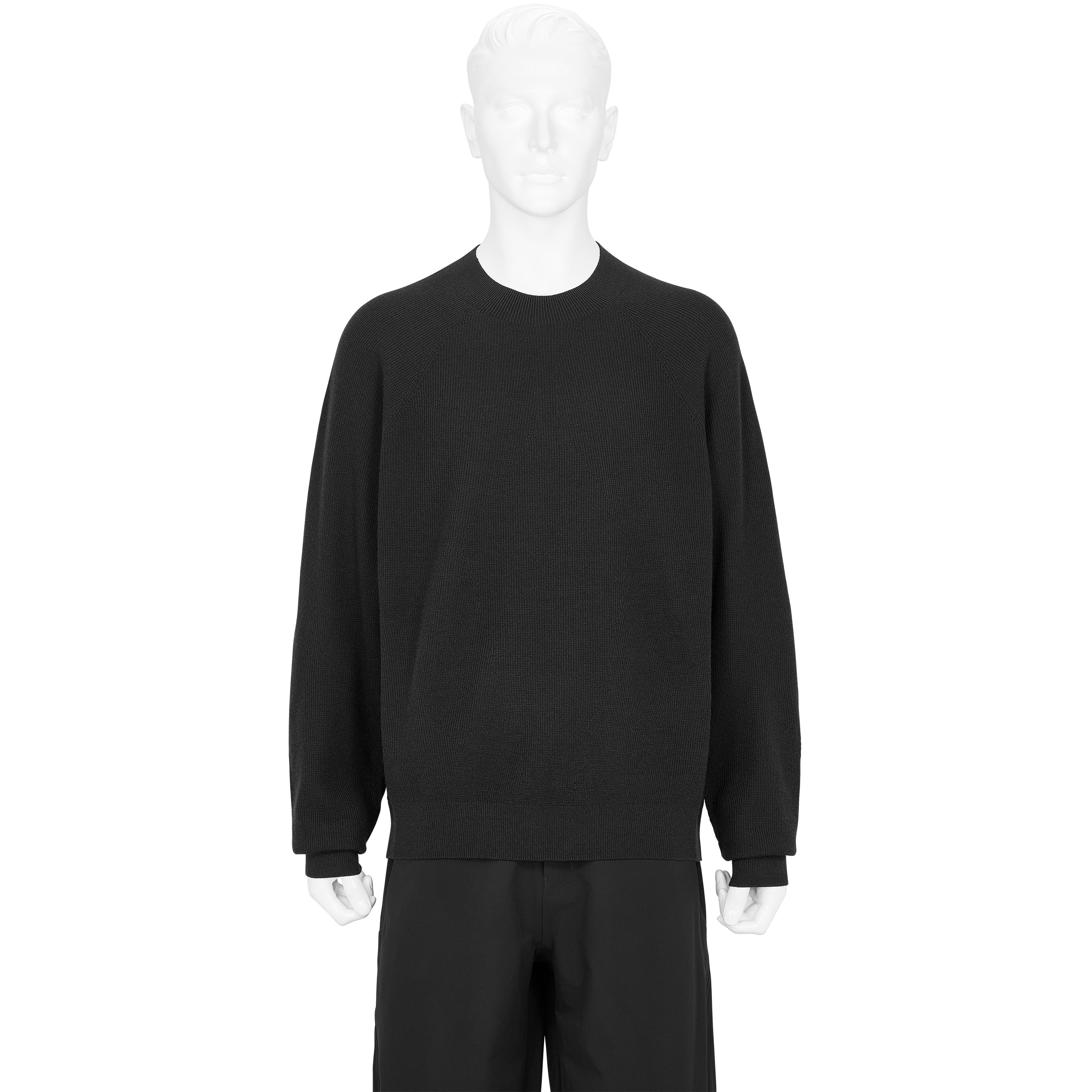 CONIC WOOL MIDLAYER BLACK