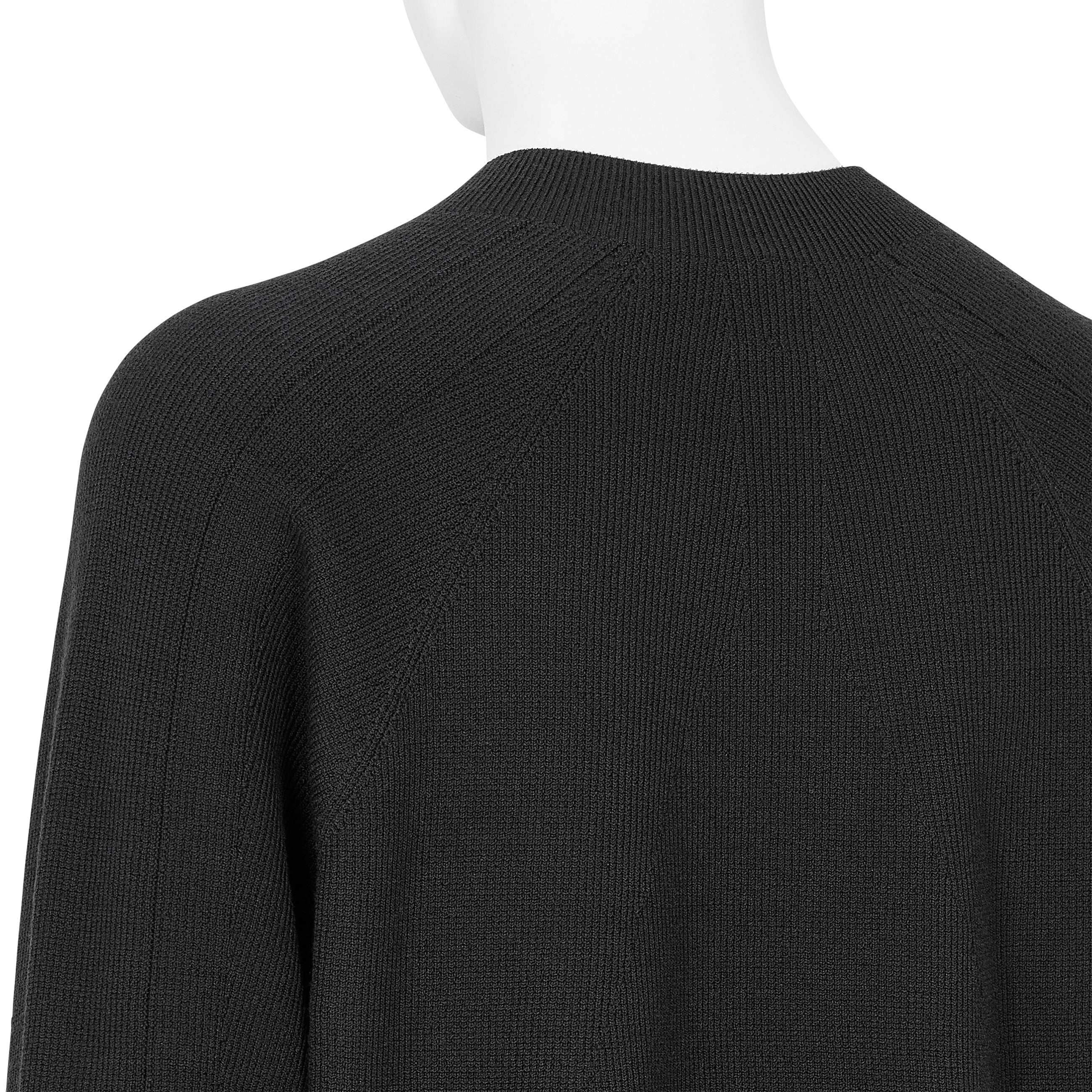 CONIC WOOL MIDLAYER BLACK