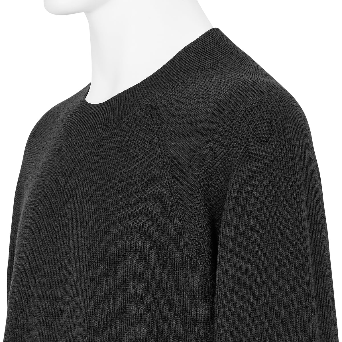 CONIC WOOL MIDLAYER BLACK