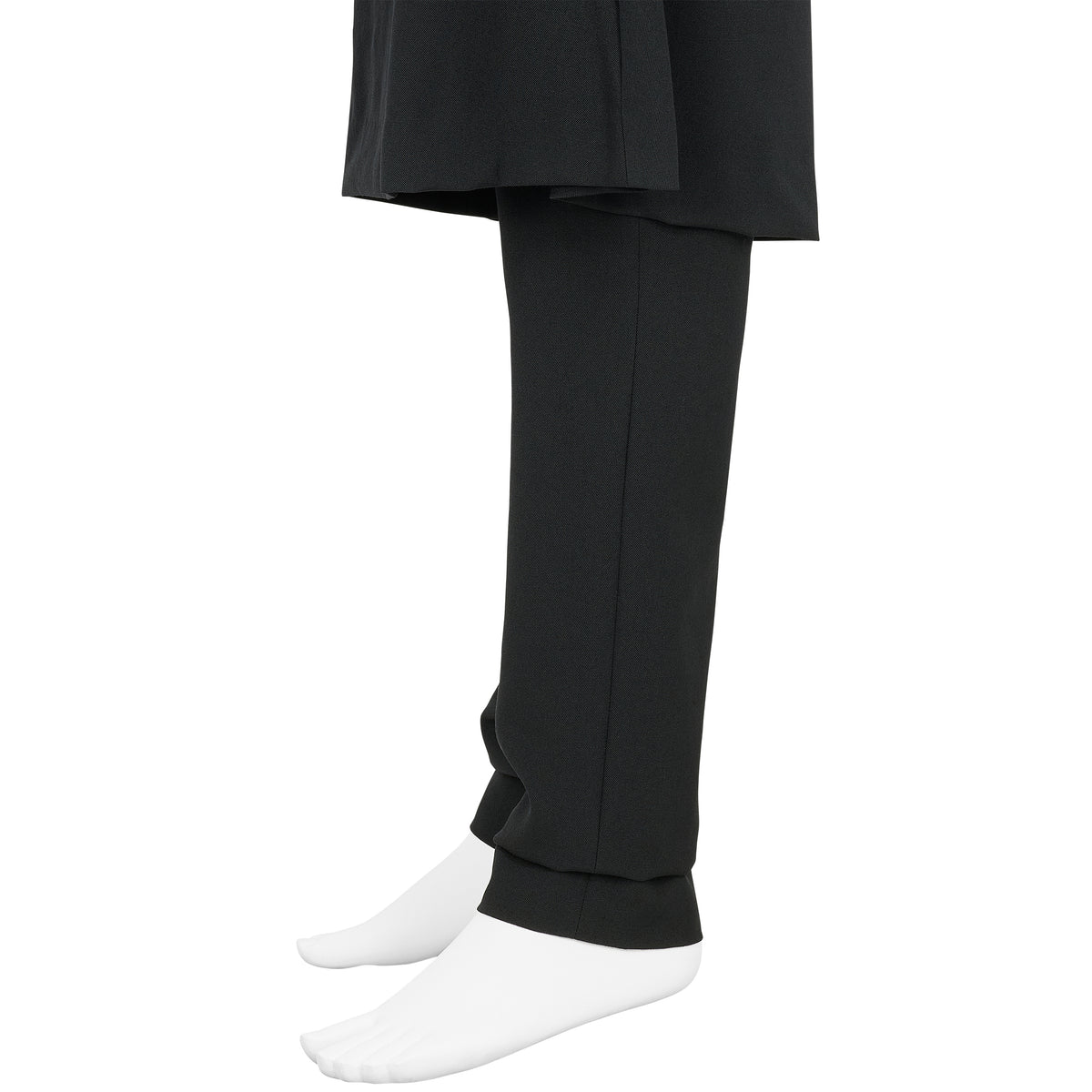 WOOL LAYER PANTS BLACK