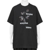 PLAIN STITCH TEE  [BALANCE] BLACK