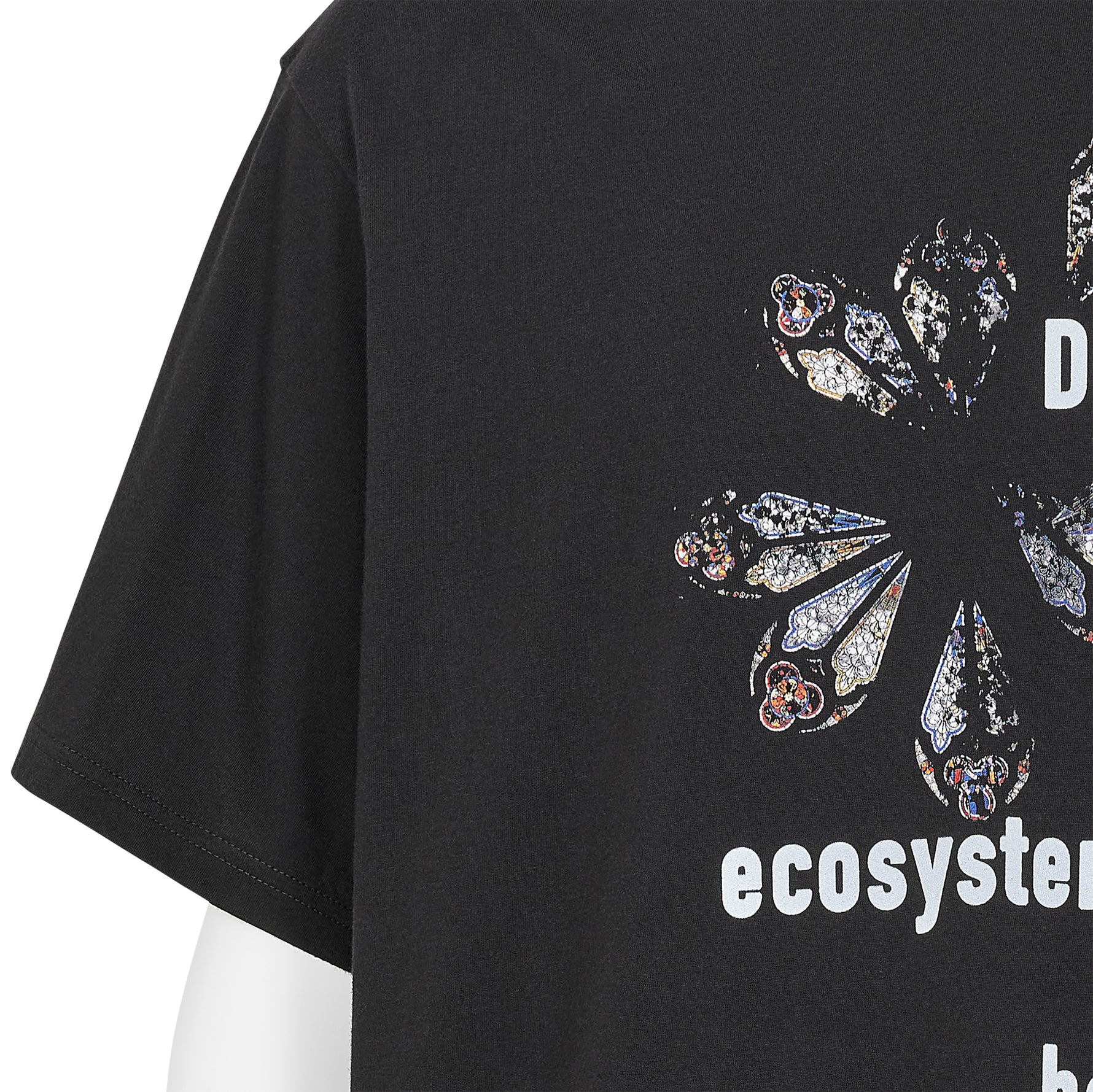 PLAIN STITCH TEE  [BALANCE] BLACK