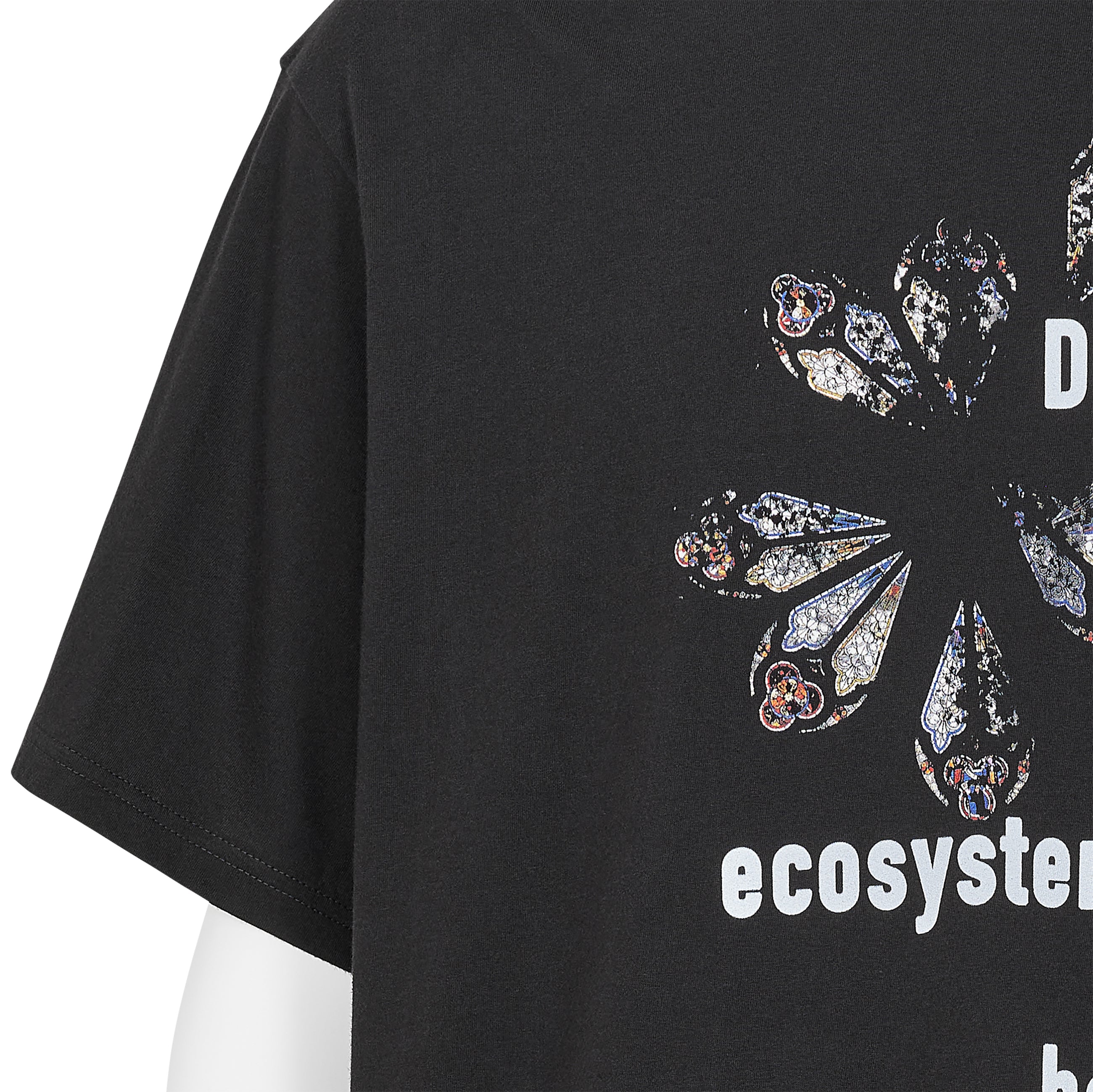 PLAIN STITCH TEE  [BALANCE] BLACK