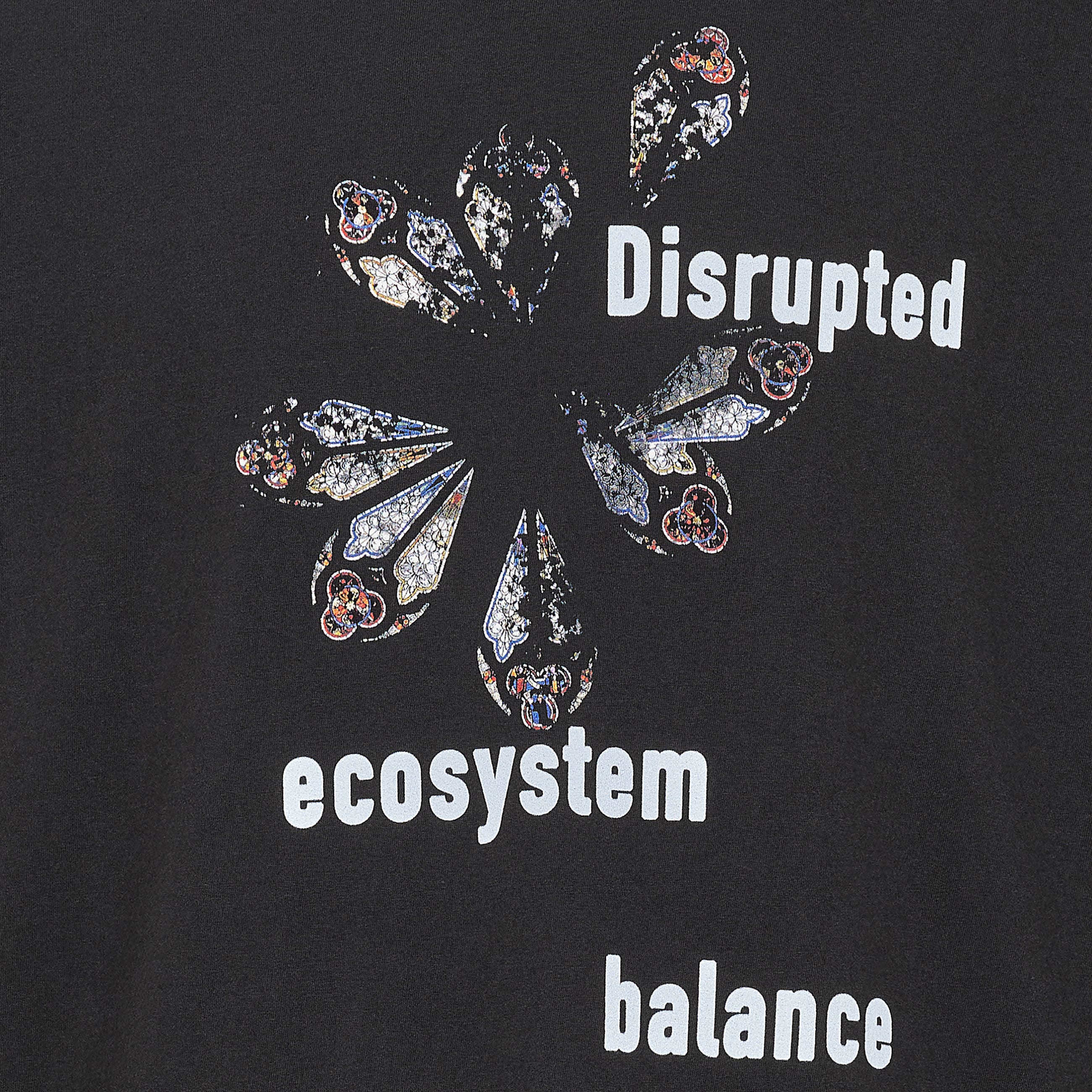 PLAIN STITCH TEE  [BALANCE] BLACK