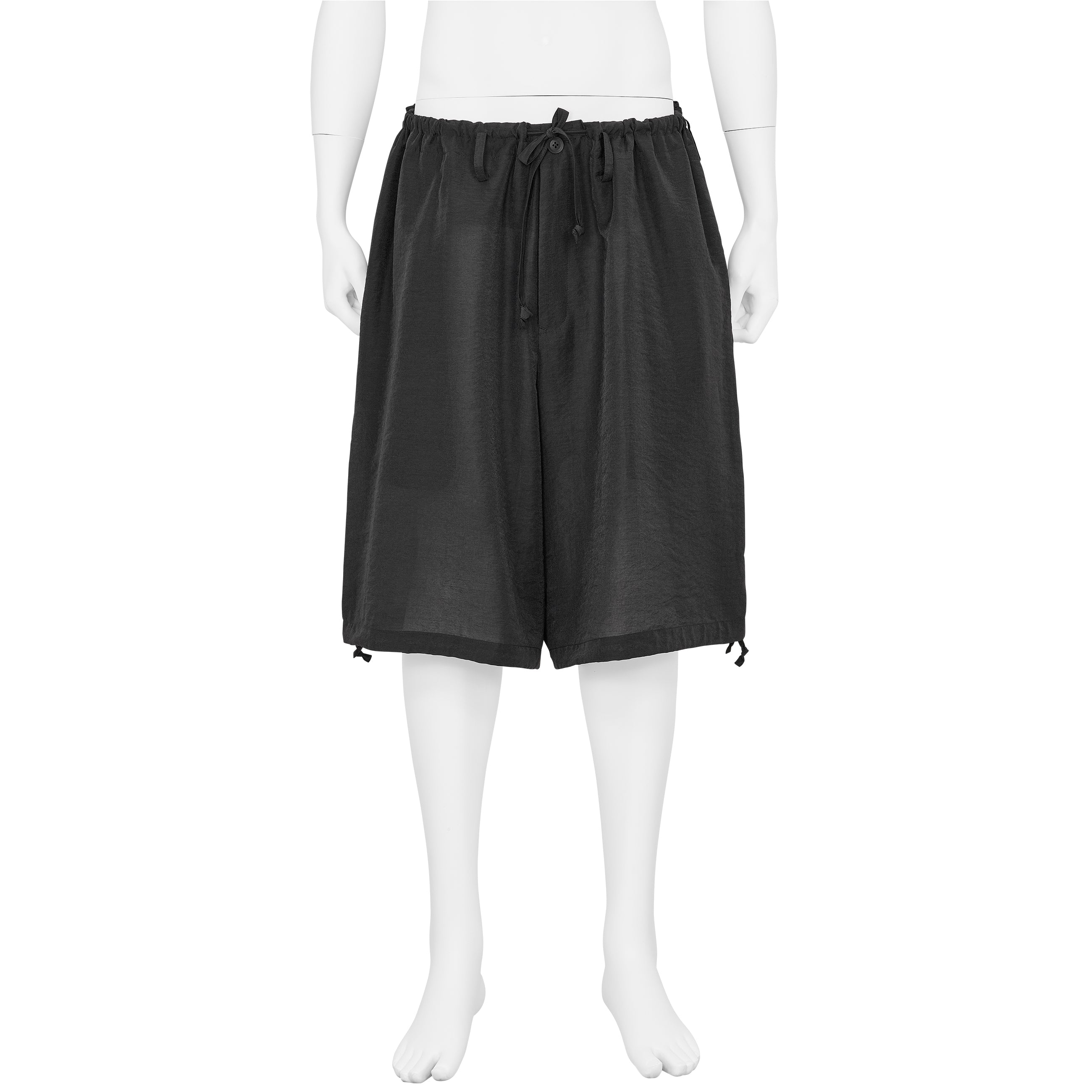 SEAM POCKET SHORTS BLACK