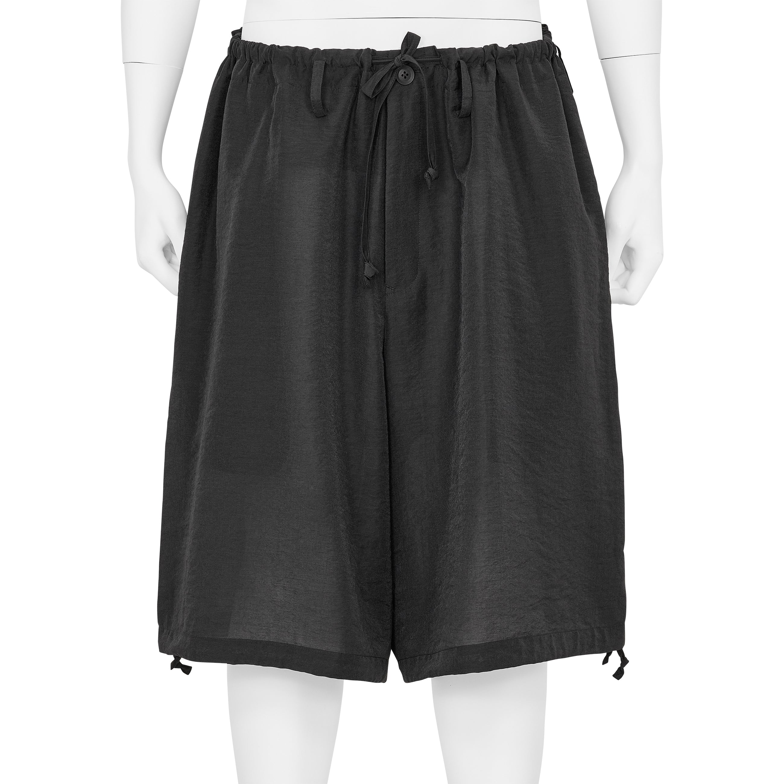 SEAM POCKET SHORTS BLACK