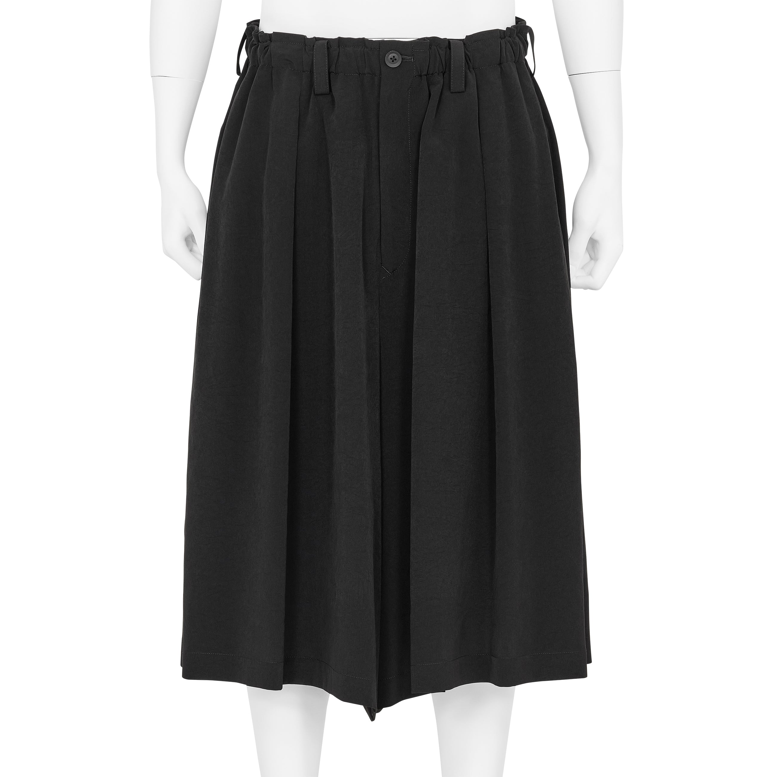 TUXEDO 8 TUCKS PANTS BLACK