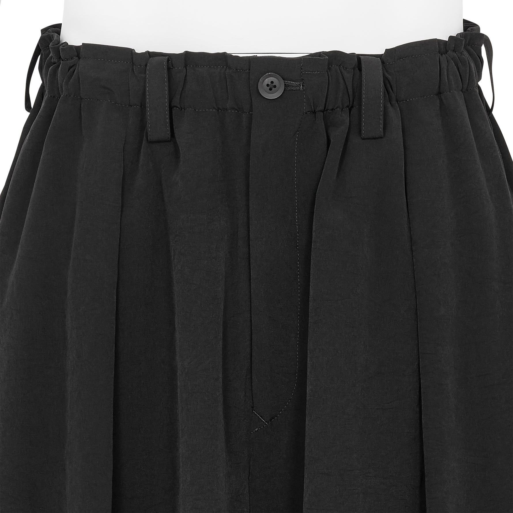 TUXEDO 8 TUCKS PANTS BLACK