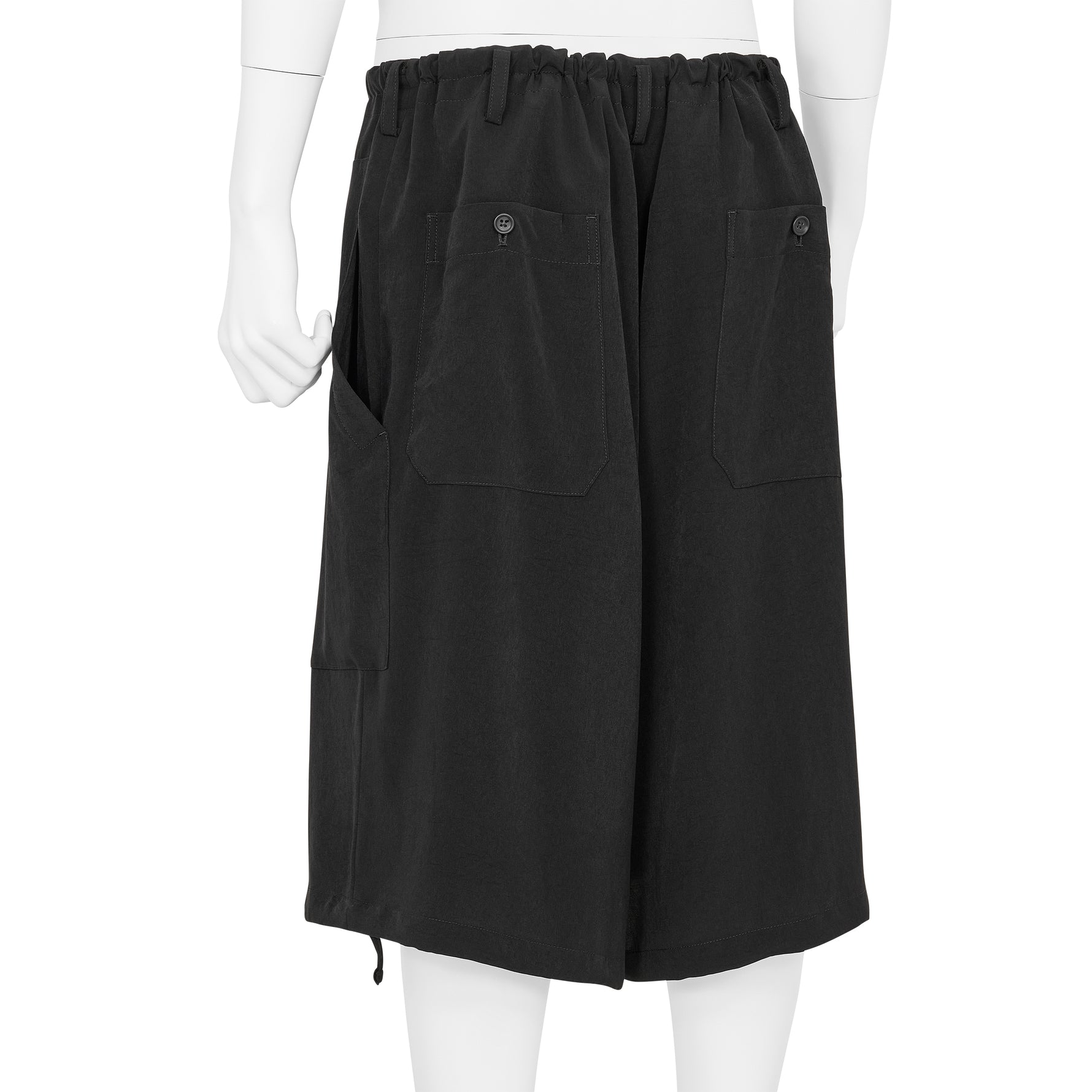 TUXEDO OUT POCKET SHORTS BLACK