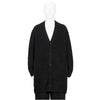 GRADATION V NECK CARDIGAN BLACK