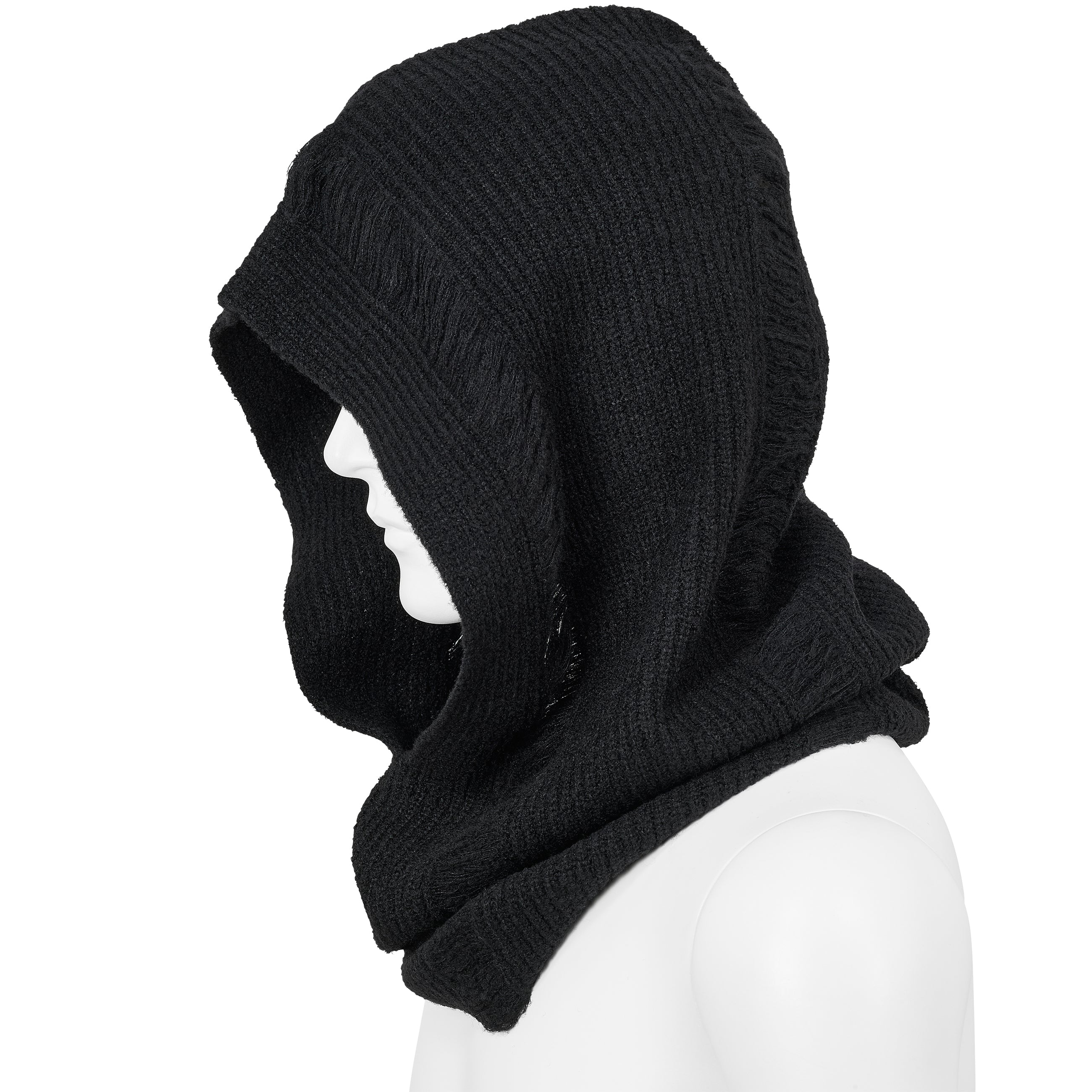 BALACLAVA BLACK - Yohji Yamamoto POUR HOMME(ヨウジ ヤマモト