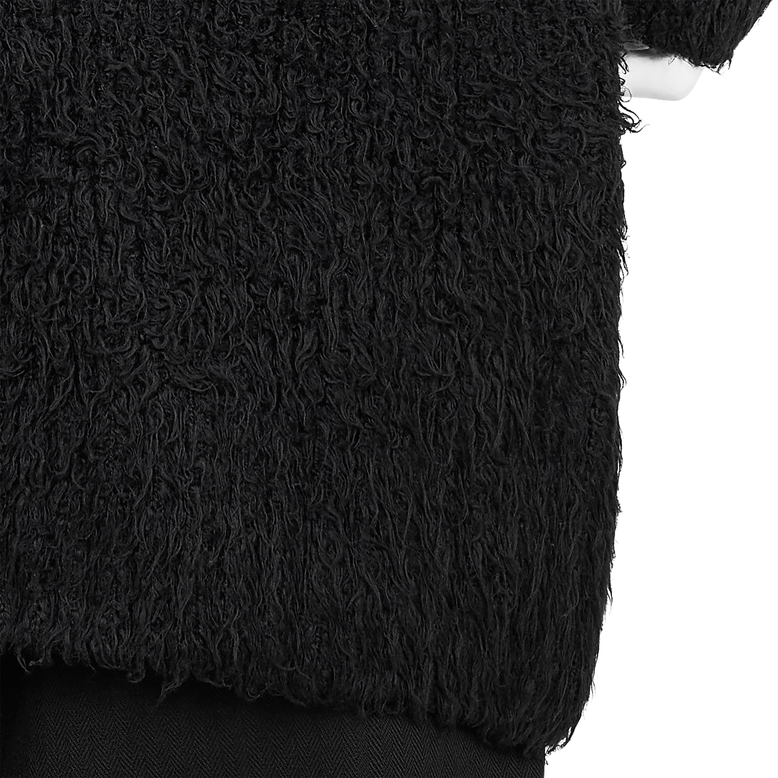 GRADATION V NECK CARDIGAN BLACK