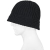 WOOL ACRYL STITCH HAT BLACK