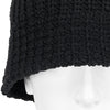 WOOL ACRYL STITCH HAT BLACK