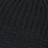 WOOL ACRYL STITCH HAT BLACK