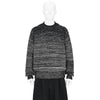 GRADATION CREW NECK KNIT BLACK