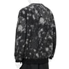 KID MOHAIR JACQUARD CARDIGAN WATER DROP BLACK