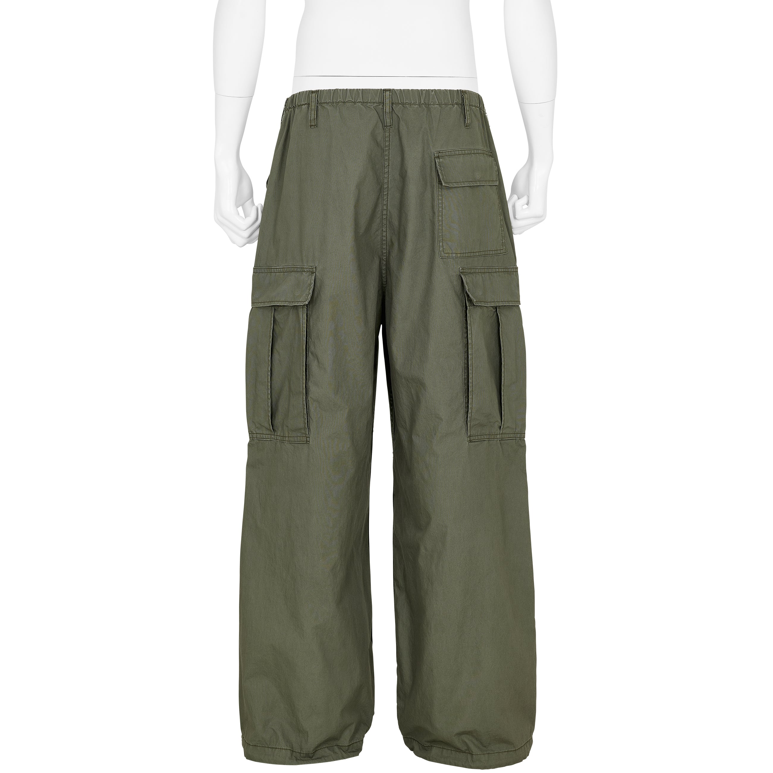 CONNECTED DOUBLE KNEE CARGO OLIVE - YOKE(ヨーク) - BOTTOMS