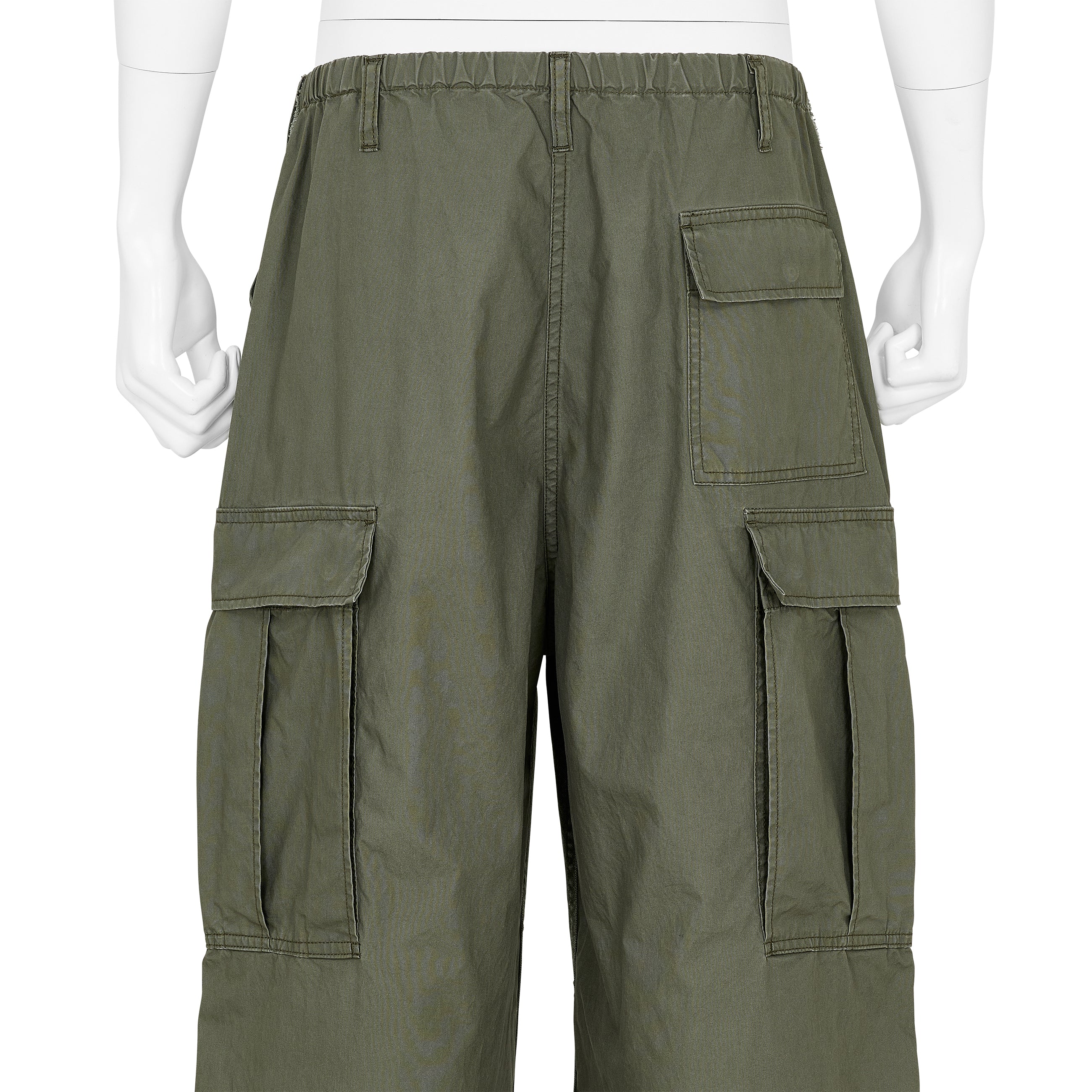 CONNECTED DOUBLE KNEE CARGO OLIVE
