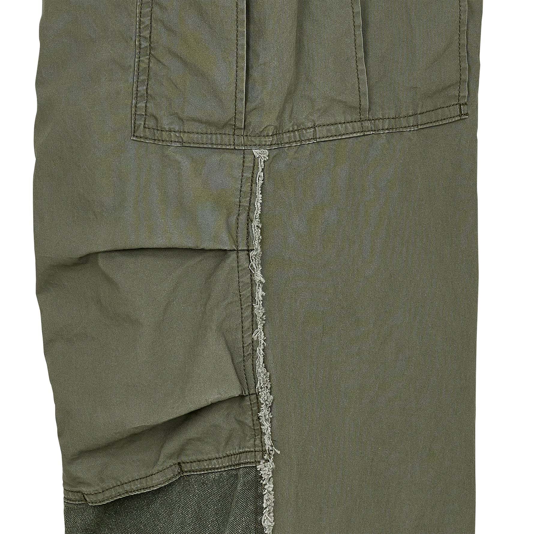 CONNECTED DOUBLE KNEE CARGO OLIVE