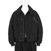 KATHARINE HAMNETT COLLABORATION SHORT BLOUSON BLACK