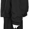 KATHARINE HAMNETT COLLABORATION SHORT BLOUSON BLACK