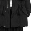 KATHARINE HAMNETT COLLABORATION HALF COAT BLACK