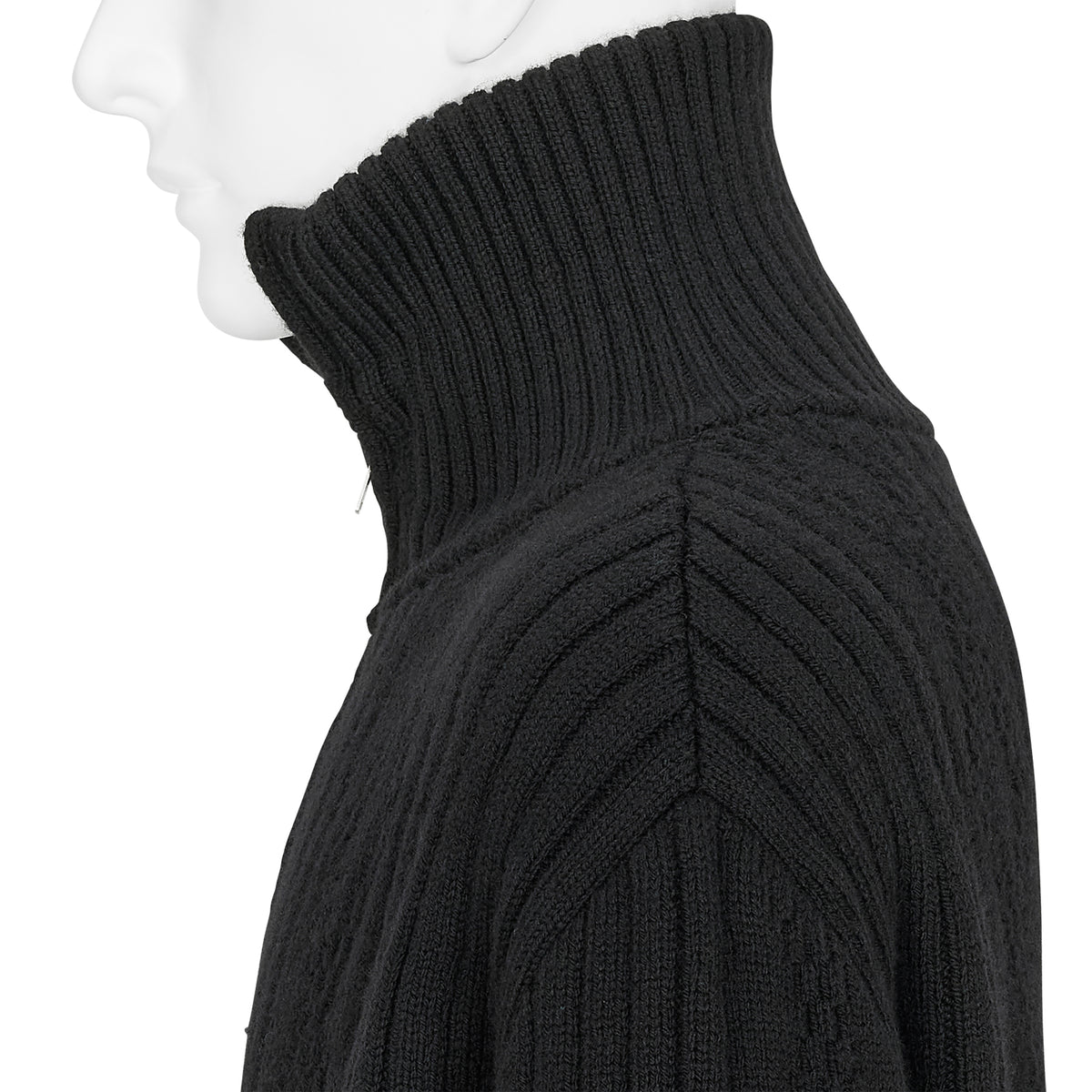 LOT.533 ZIP UP KNIT BLOUSON BLACK