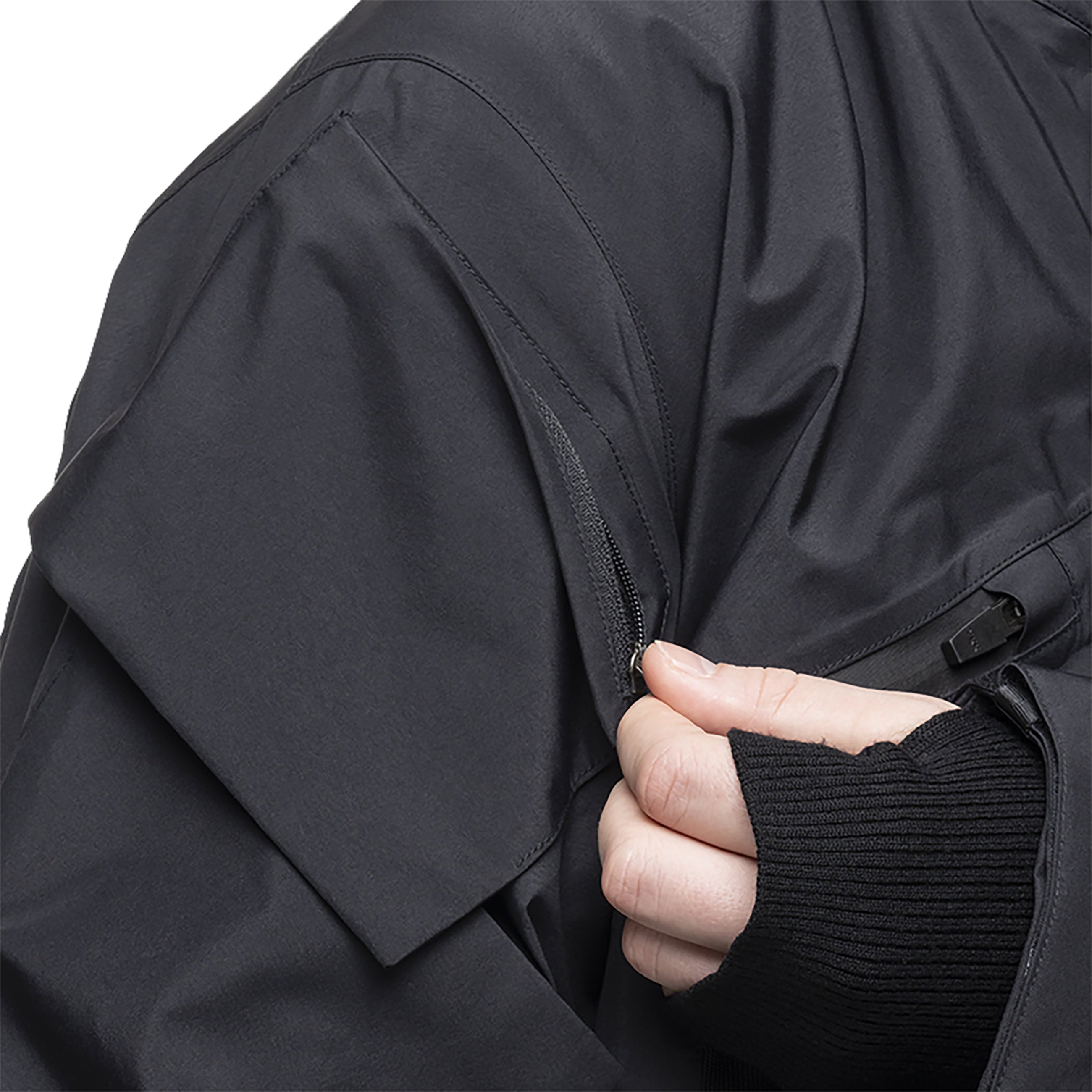 J1WTS-GT 3L GORE-TEX PRO INTEROPS JACKET BLACK