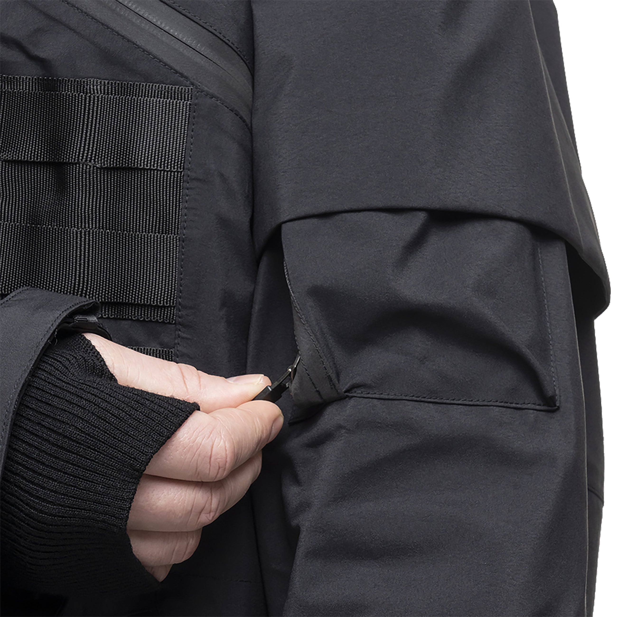 J1WTS-GT 3L GORE-TEX PRO INTEROPS JACKET RAF GREEN BLACK