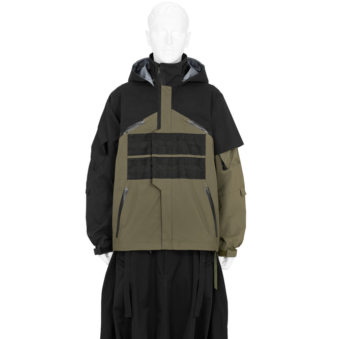 J1WTS-GT 3L GORE-TEX PRO INTEROPS JACKET RAF GREEN BLACK