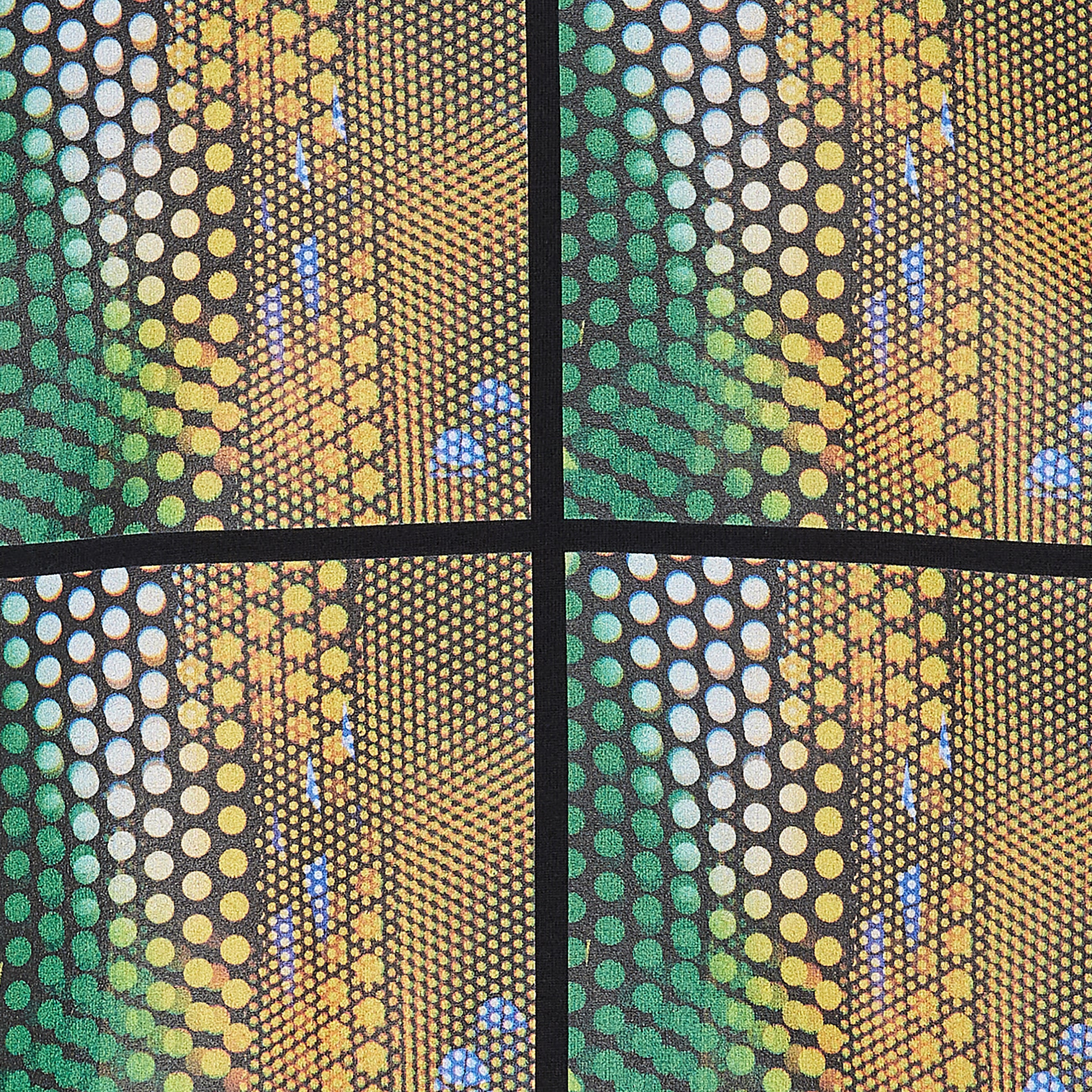 Yasuhiro Ishimoto COMPOSITION PRINT TEE BLACK