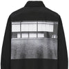 Yasuhiro Ishimoto KATSURA IMPERIAL VILLA PRINT [EAST SIDE OF THE NEW GOTEN] SHIRT BLACK