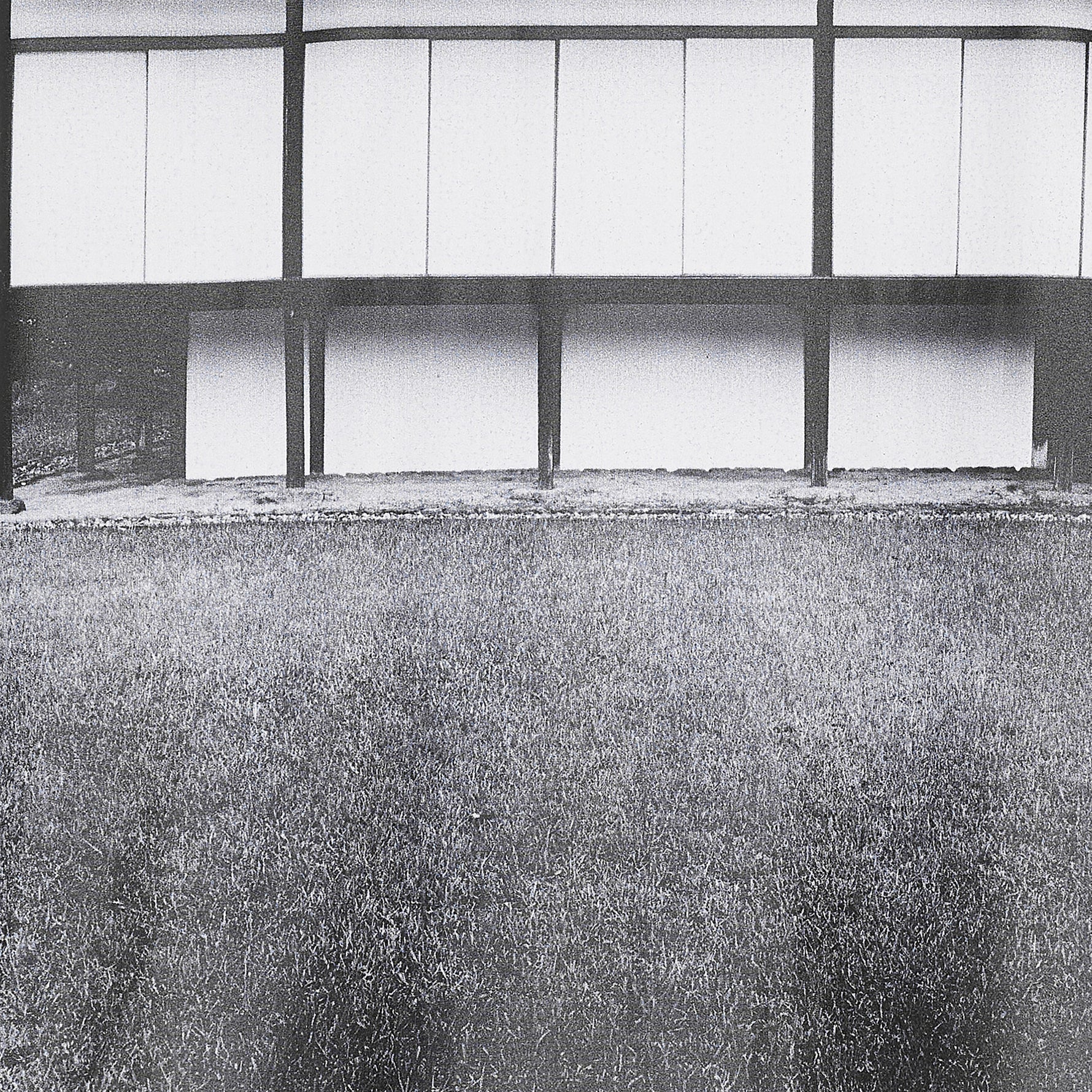 Yasuhiro Ishimoto KATSURA IMPERIAL VILLA PRINT [EAST SIDE OF THE NEW GOTEN] SHIRT BLACK