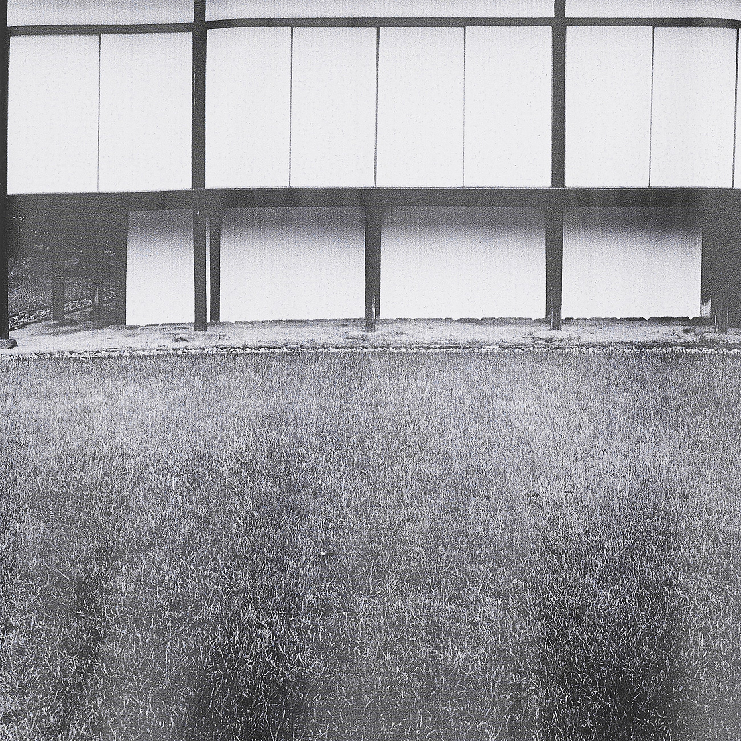 Yasuhiro Ishimoto KATSURA IMPERIAL VILLA PRINT [EAST SIDE OF THE NEW GOTEN] SHIRT BLACK