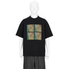 Yasuhiro Ishimoto COMPOSITION PRINT TEE BLACK