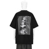 Yasuhiro Ishimoto KATSURA IMPERIAL VILLA PRINT TEE BLACK