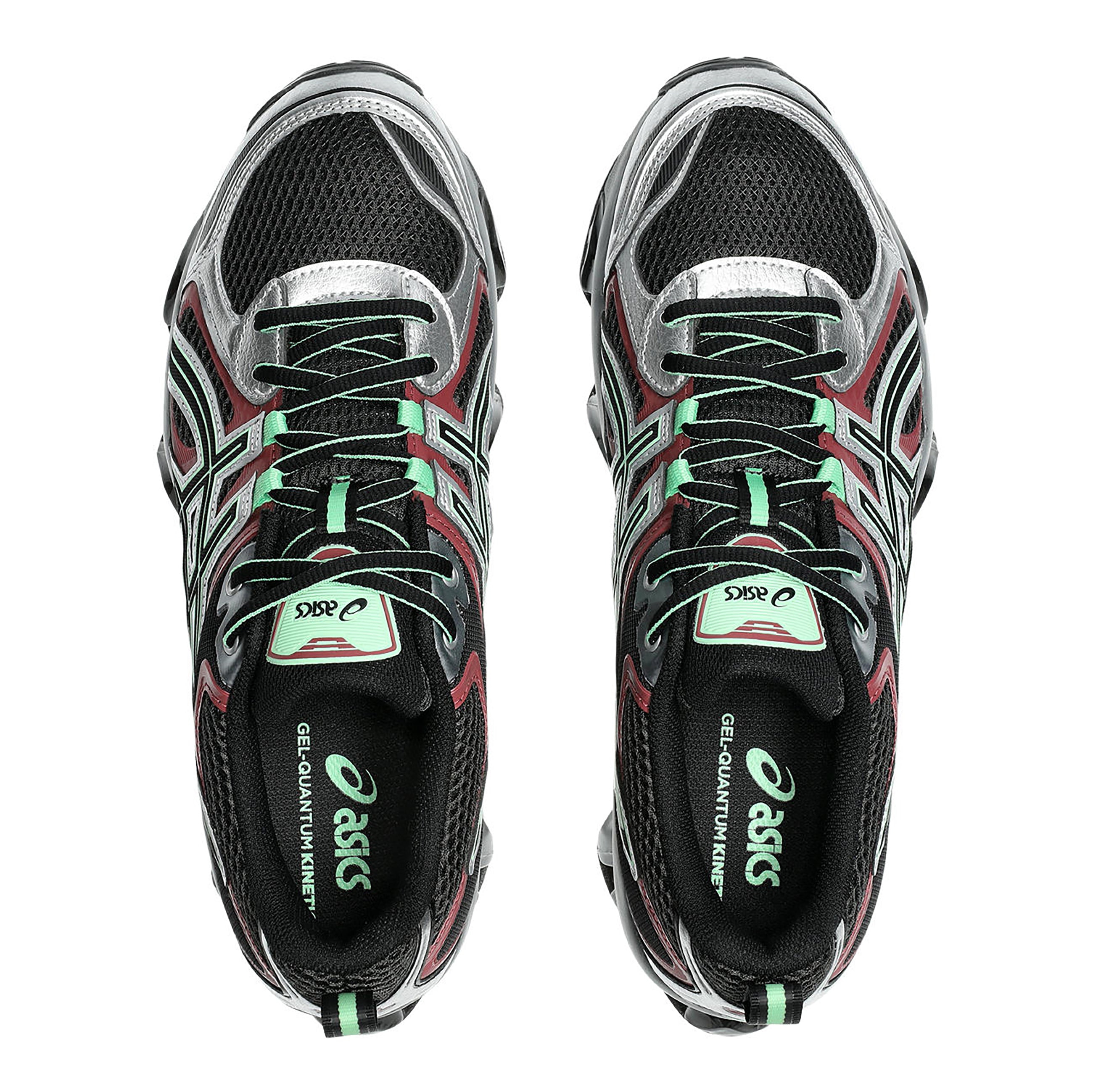 GEL-QUANTUM KINETIC GRAPHITE GREY BRISKET RED - ASICS(アシックス