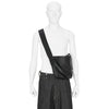LOT.018 CALF LEATHER NEWSBOY BAG SMALL BLACK