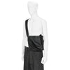 LOT.018 CALF LEATHER NEWSBOY BAG SMALL BLACK
