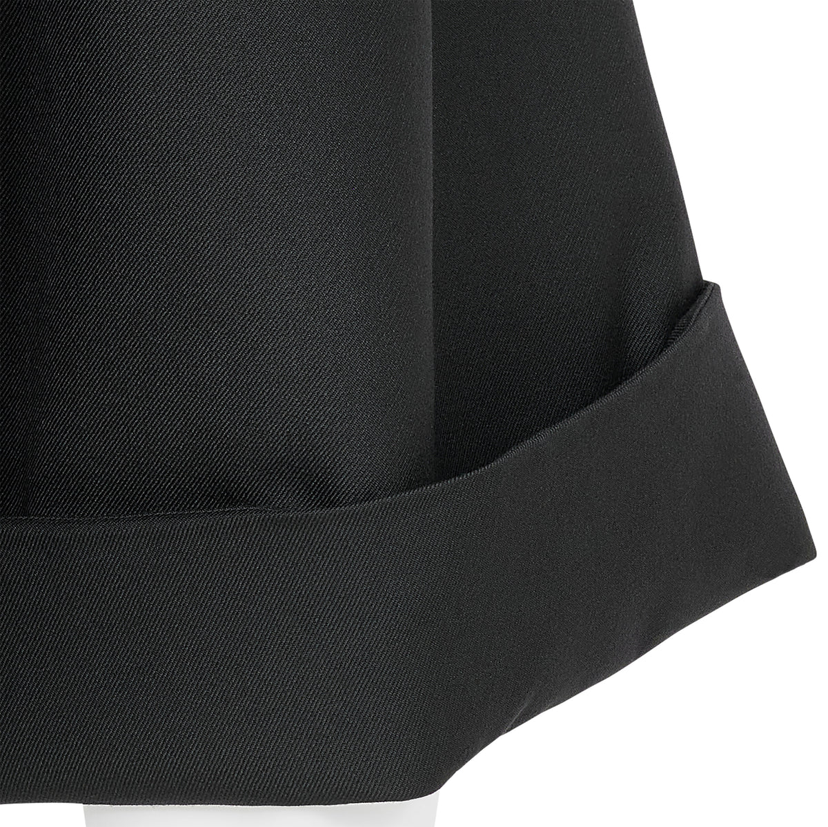 HEM DOUBLE SHORTS BLACK