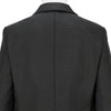 NO LAPEL JACKET BLACK