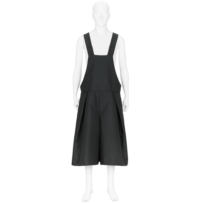 POLYESTER OVERALLS BLACK