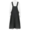 POLYESTER OVERALLS BLACK