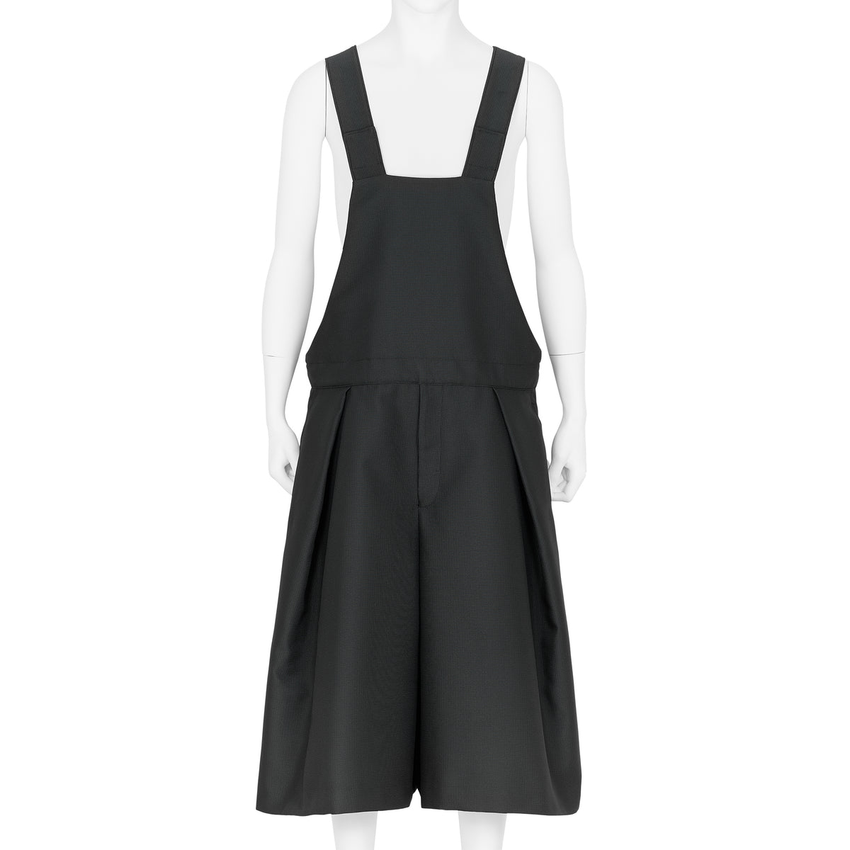 POLYESTER OVERALLS BLACK