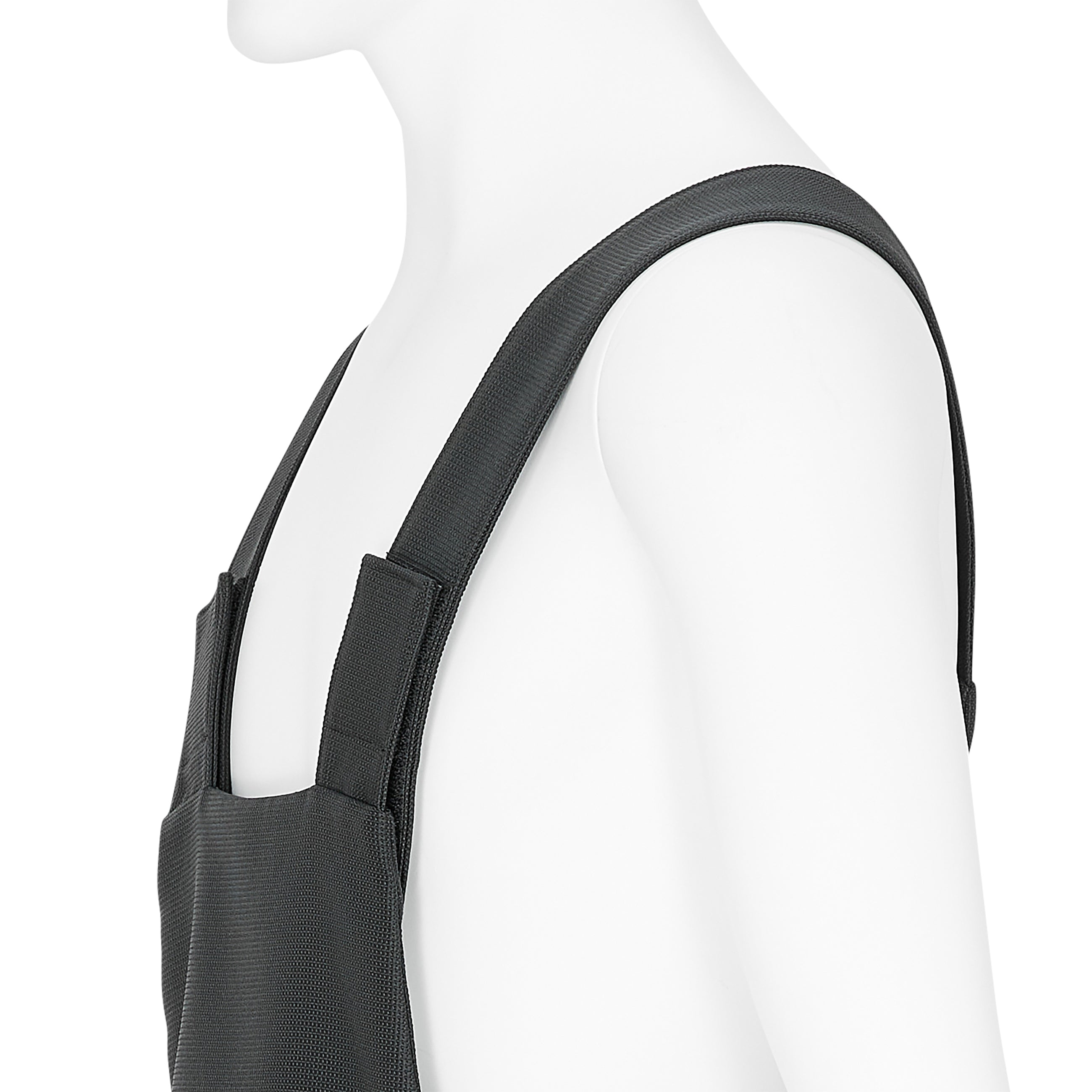 POLYESTER OVERALLS BLACK