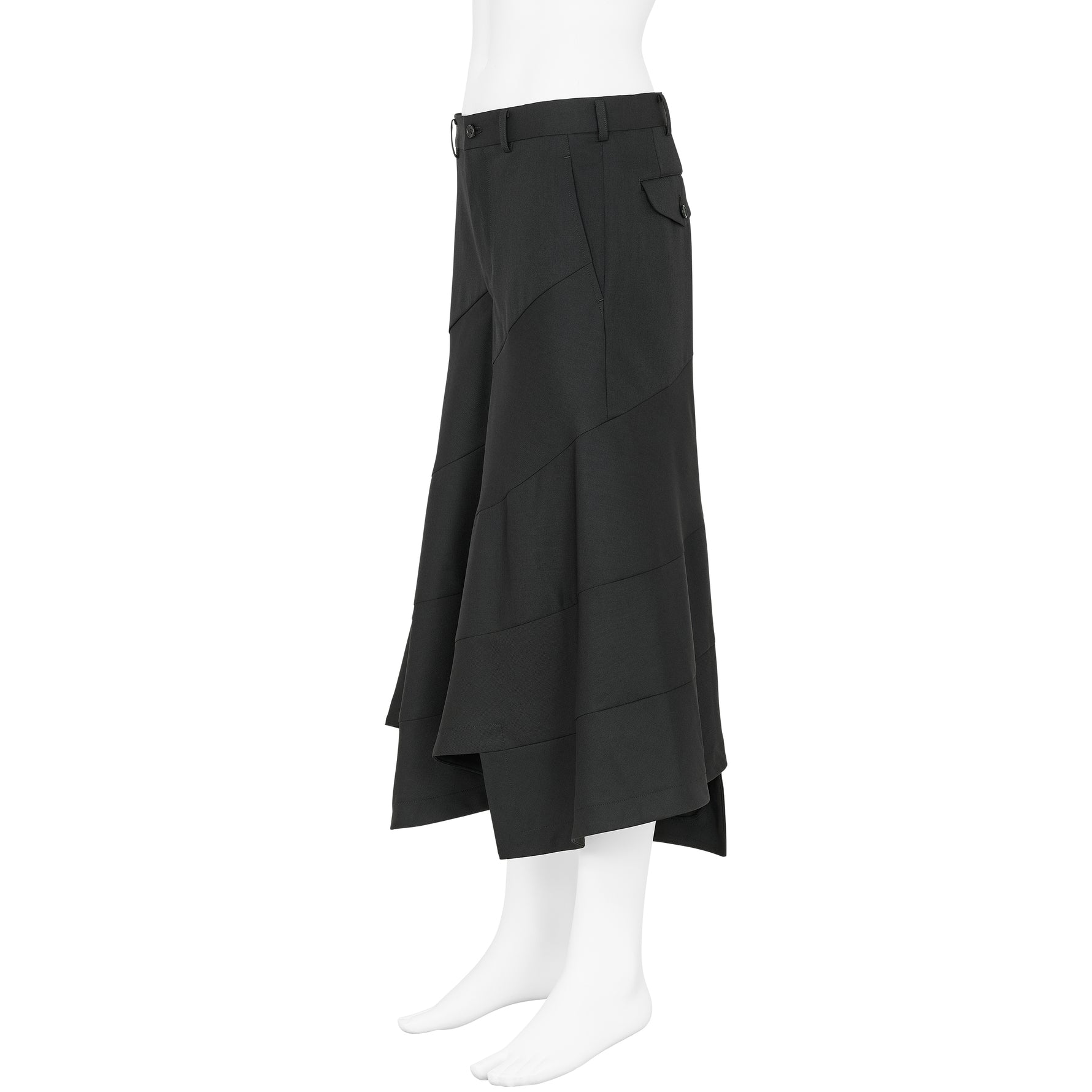 SPIRAL PANTS BLACK