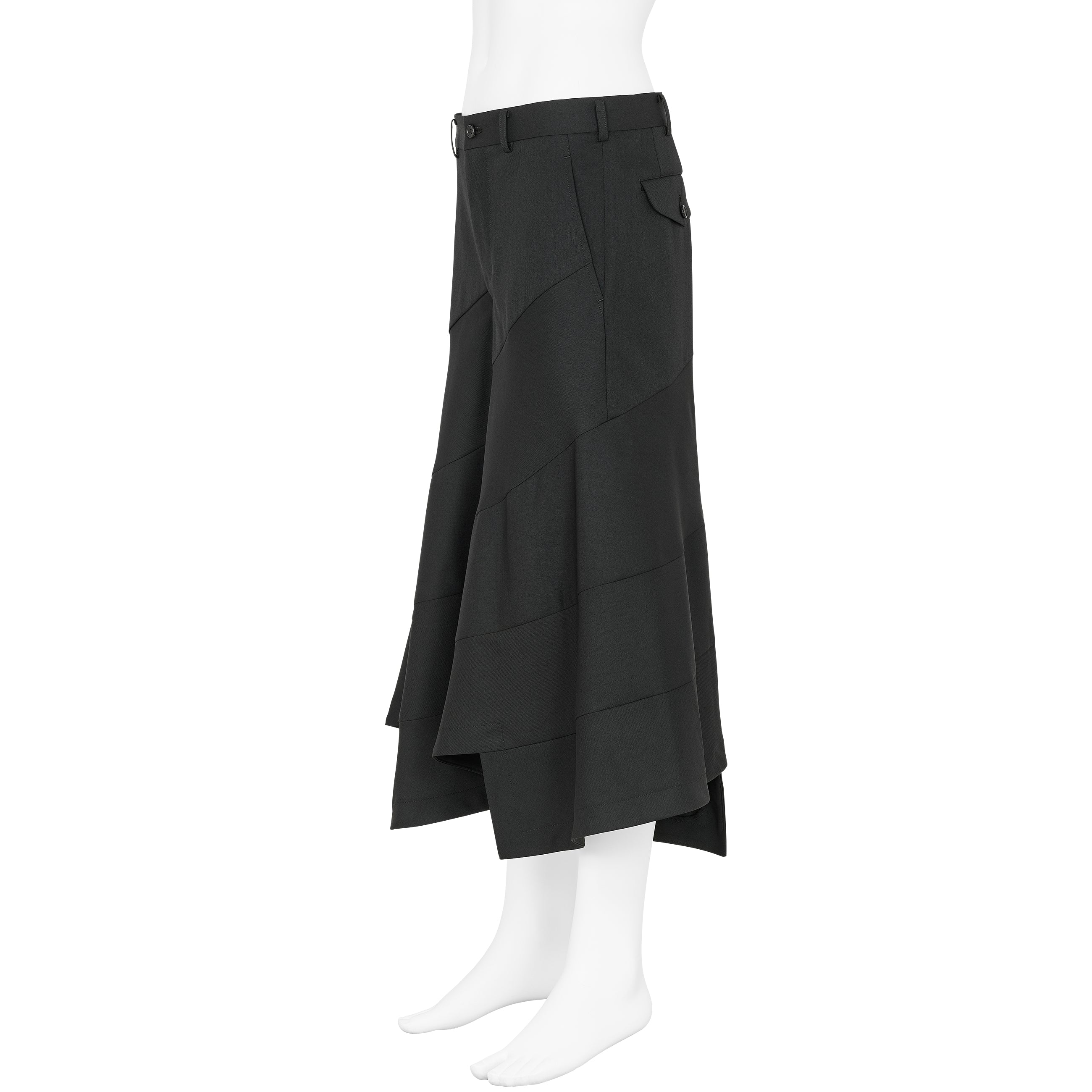 SPIRAL PANTS BLACK