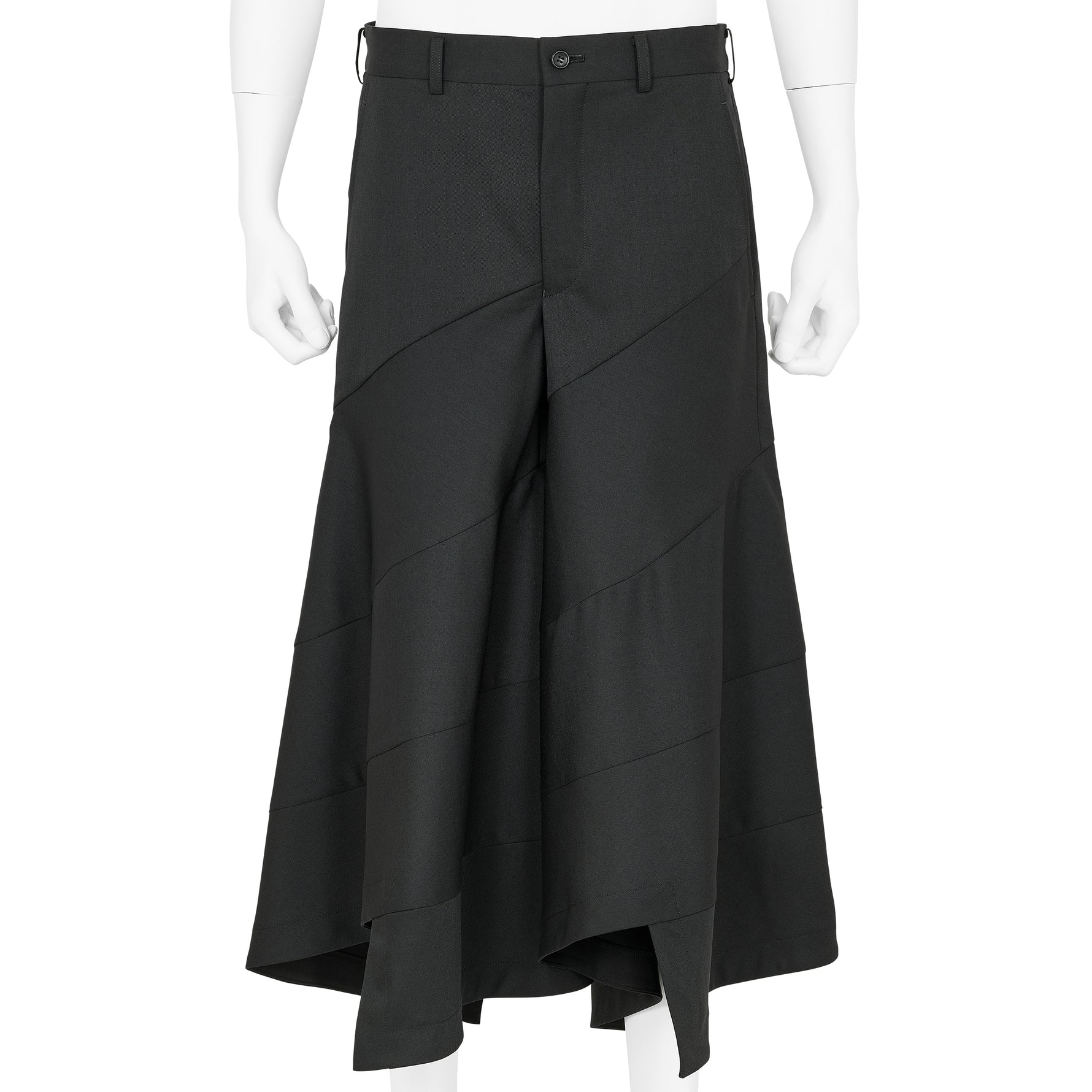 SPIRAL PANTS BLACK